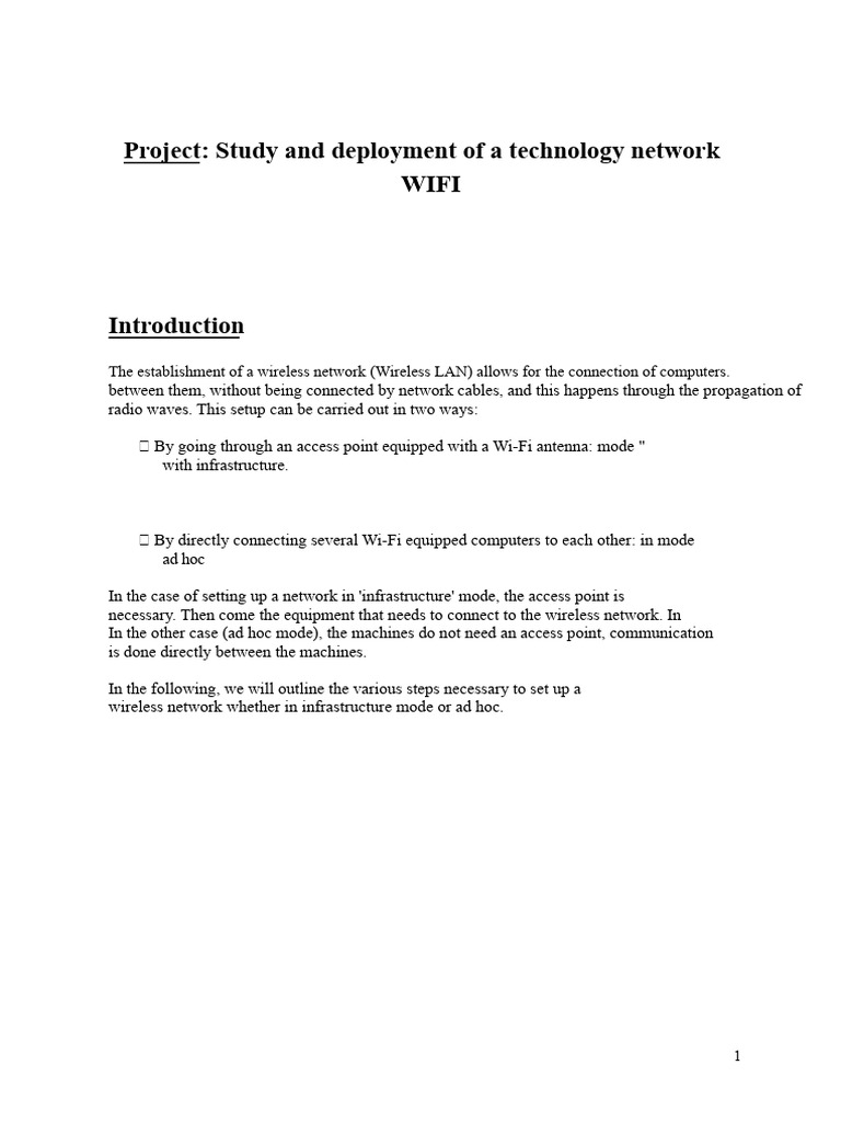 Wireless Network Setup Guide | PDF | Ip Address | Computer Network