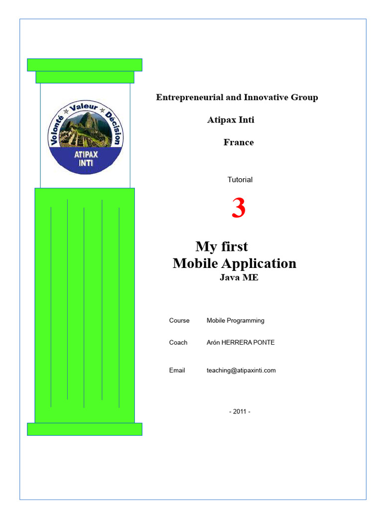 mobile_application_netbeans.pdf | PDF | Mobile Telecommunications User ...