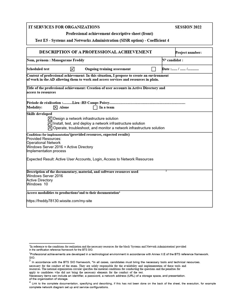 Active Directory User Account Creation Guide | PDF | Computer Network ...