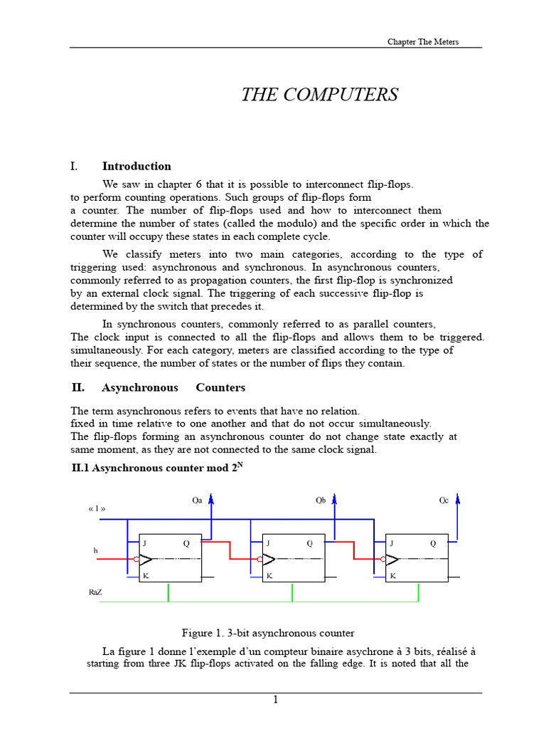 Understanding Asynchronous Counters | PDF | Signal Processing ...