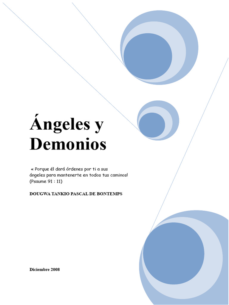 Estudio de Ángeles y Demonios en la Biblia | PDF | Demonios | Satán