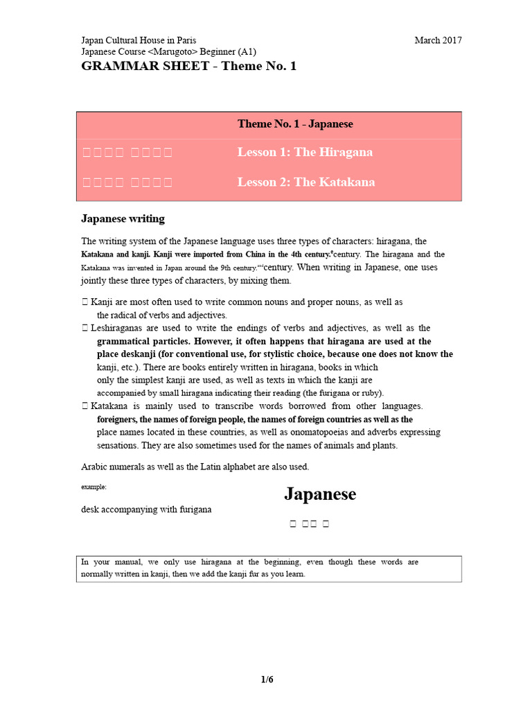 Japanese Writing Systems Overview | PDF | Kanji | Japanese Language