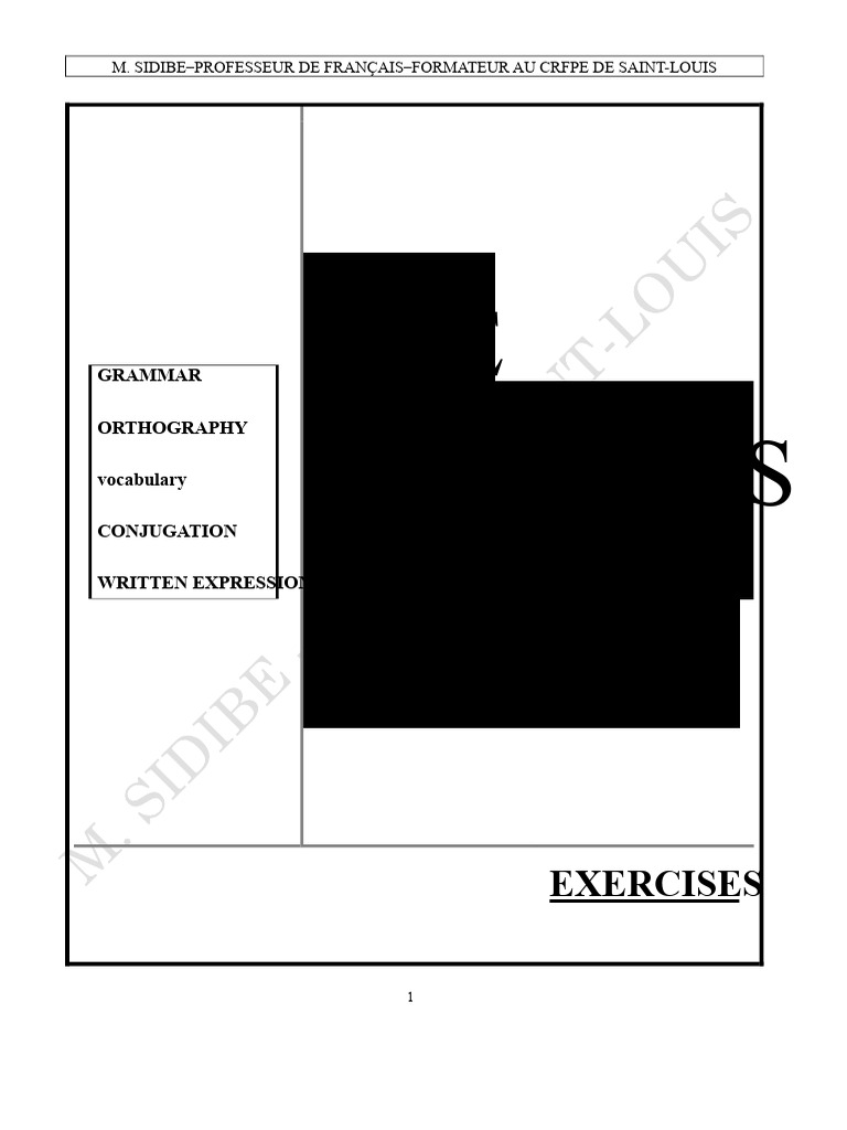 Exercices de grammaire française en 4ème | PDF | Unités sémantiques ...