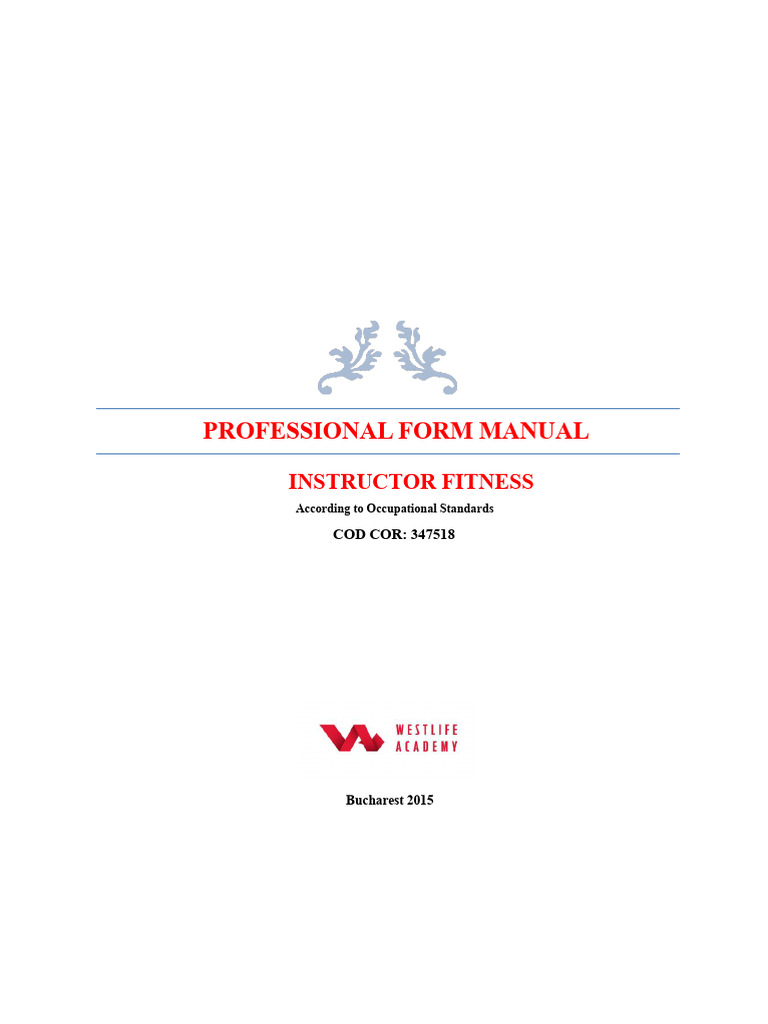 Fitness Instructor Manual PDF | PDF | Anatomical Terms Of Motion ...