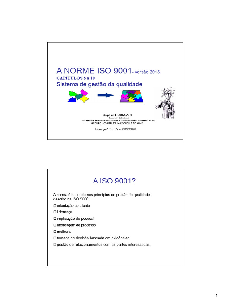ISO 9001: Gestão da Qualidade 2015 | PDF | Gestão de qualidade ...