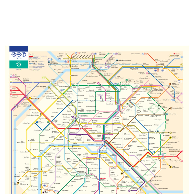 Plan - Metro Paris.pdf | PDF