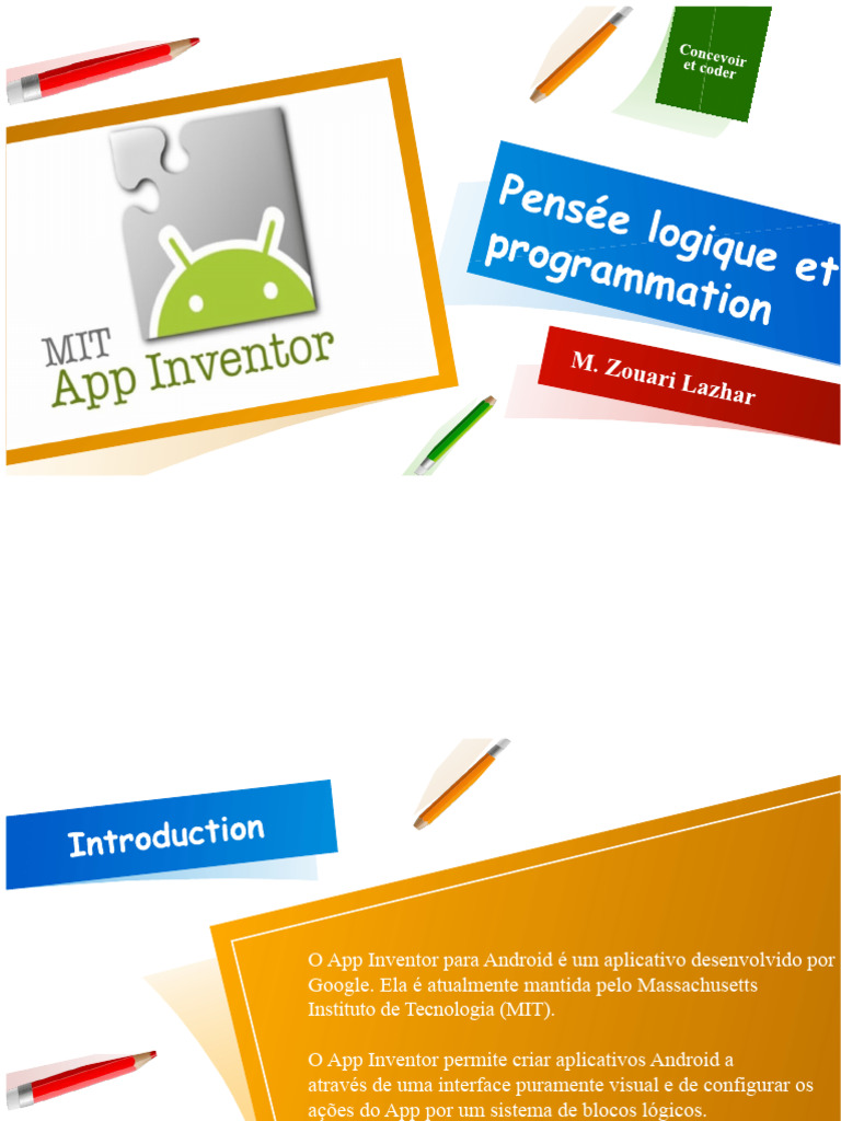 Criação de Apps com MIT App Inventor | PDF | Aplicativo para celular ...