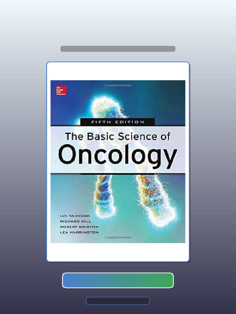 Test Bank For Basic Science of Oncology Fifth Edition | PDF | Cancer ...