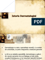 Istoria dermatologiei scurt