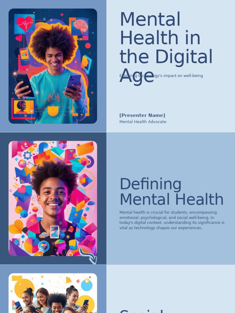 Presentation - Mental Health in The Digital Age | PDF | Mental Health ...