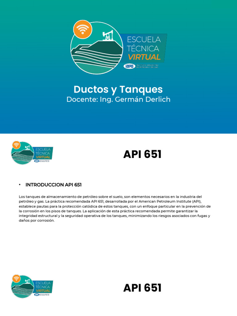 Api 651 | PDF | Ánodo | Electricidad