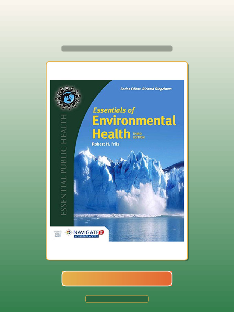 Essentials of Environmental Health by Friis 3e Test Bank | PDF ...