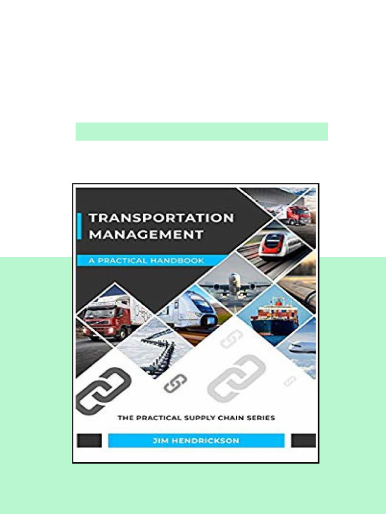 Transportation Management Handbook Jim Hendrickson full | PDF