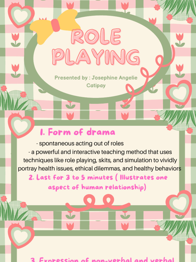 Role Playing and Computer-Aided Instruction | PDF
