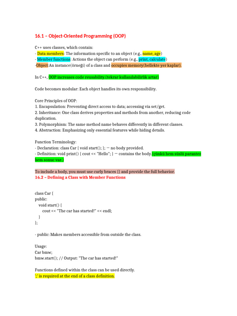 cmp142 midterm pre-exam paper 2 | PDF | Object Oriented Programming ...
