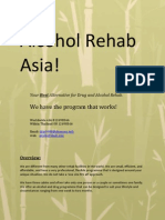 Alcohol Rehab Asia | Thailand Drug and Alcohol Rehab Priciples and Treatments
