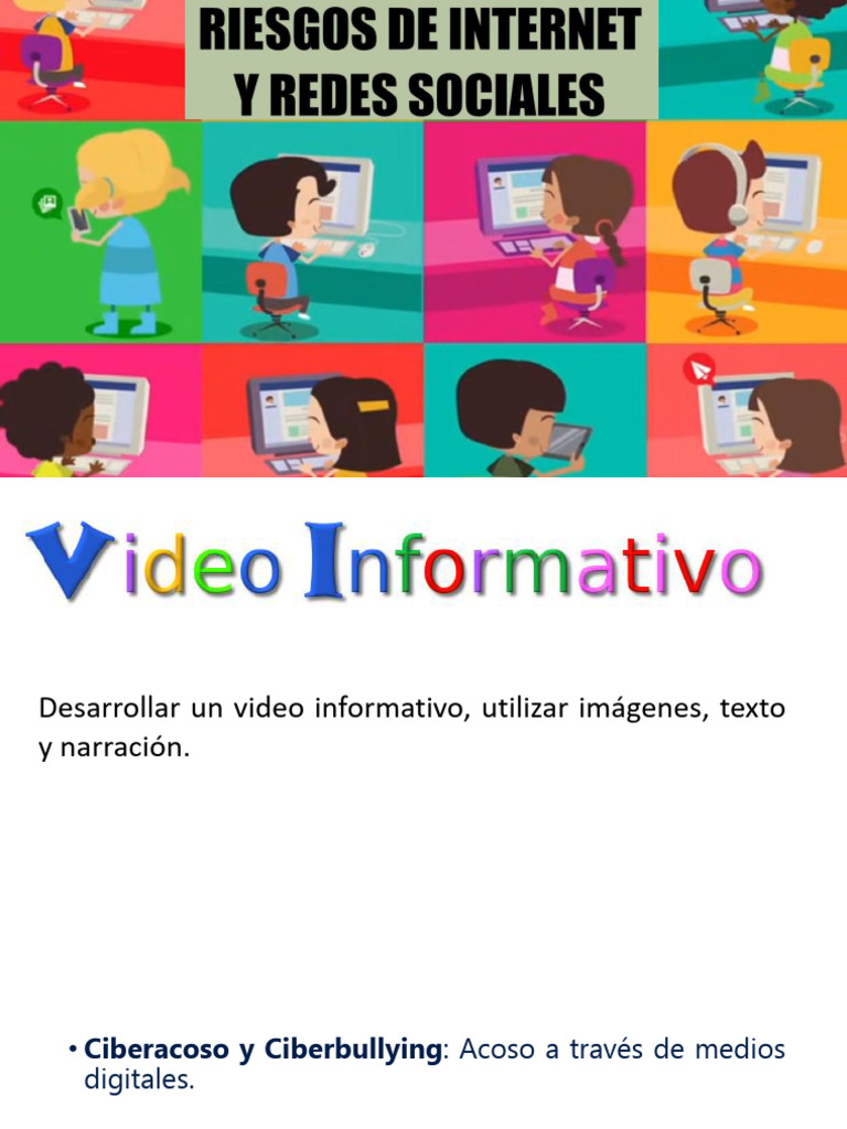 Riesgos del Uso de Internet y Redes Sociales | PDF