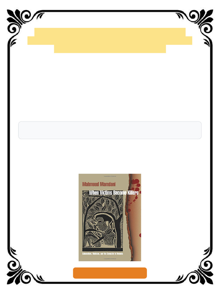 When Victims Become Killers First Paperback Printing Edition Mahmood ...