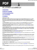 Platoon Leader 25
