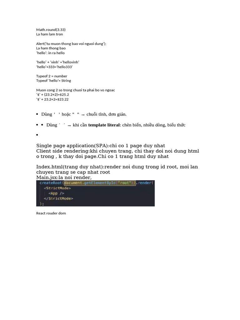 JavaScript Functions and SPA Basics | PDF