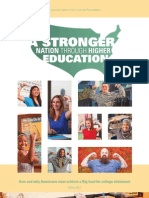 A Stronger Nation Through Higher Education 2012