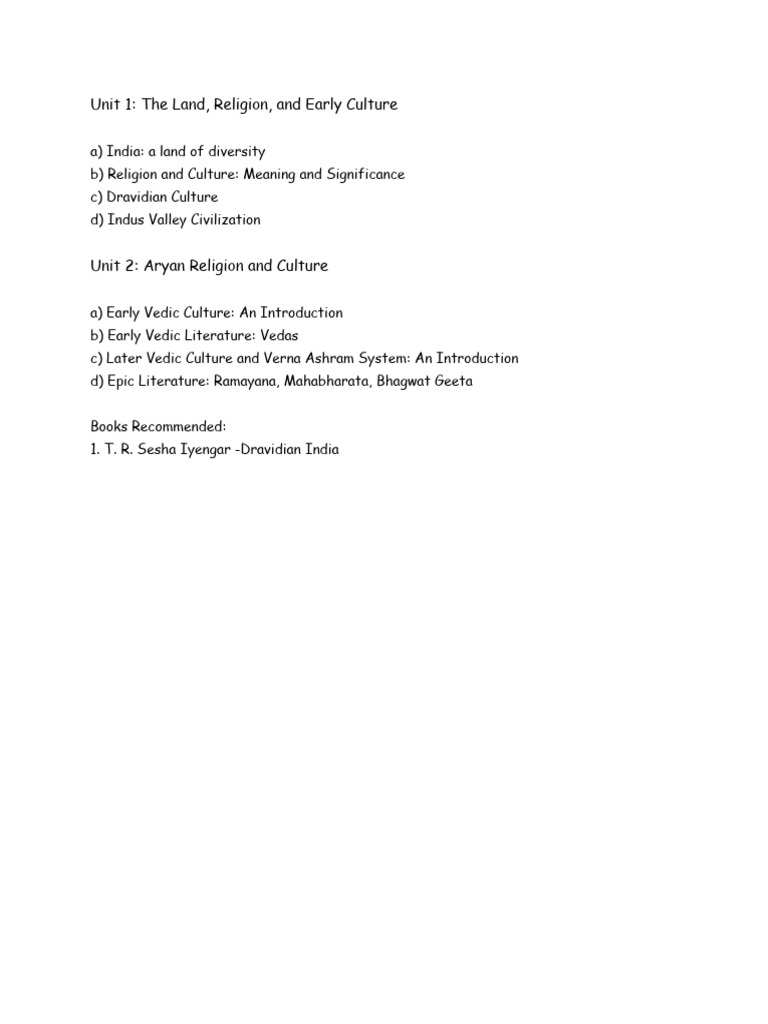 India’s Diversity: Culture and Religion | PDF | Vedas | Brahman