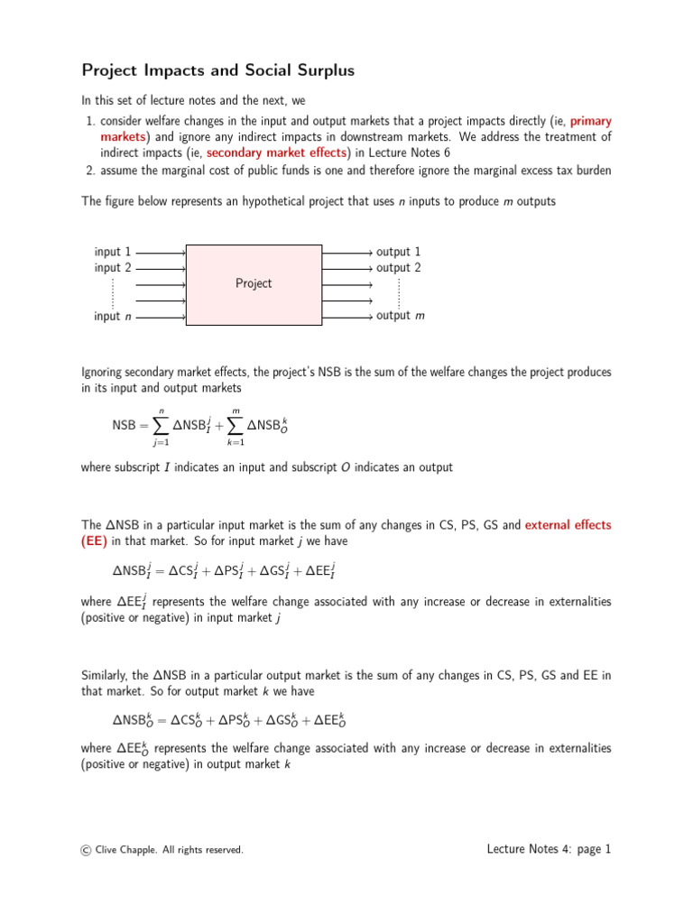 Output Market Analysis - Article | PDF | Externality | Economics