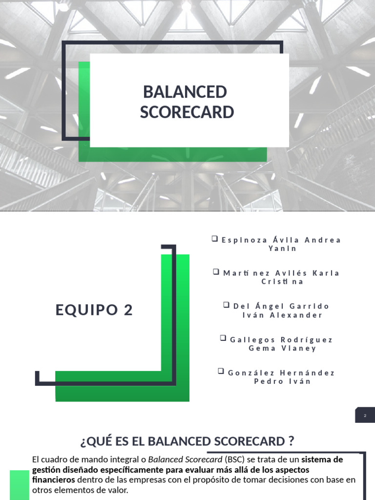 Guía Completa del Balanced Scorecard | PDF | Planificación estratégica ...