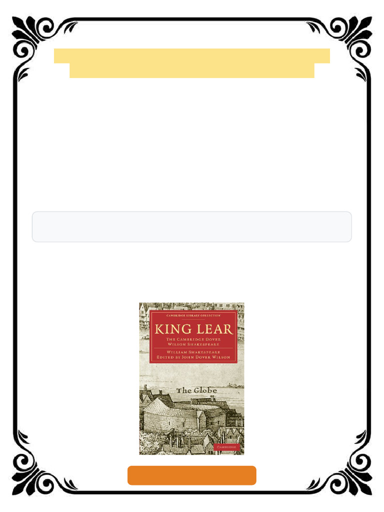 King Lear 2nd Edition William Shakespeare ebook lifetime access | PDF ...