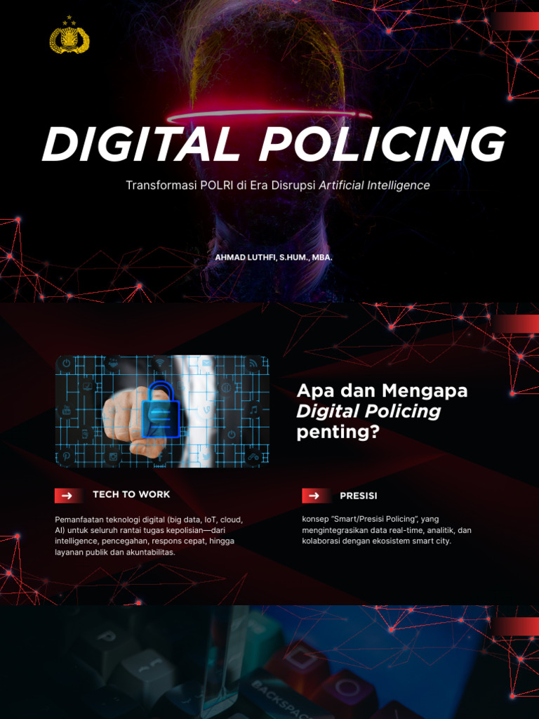 Digital Policing: Transformasi POLRI AI | PDF | Artificial Intelligence ...