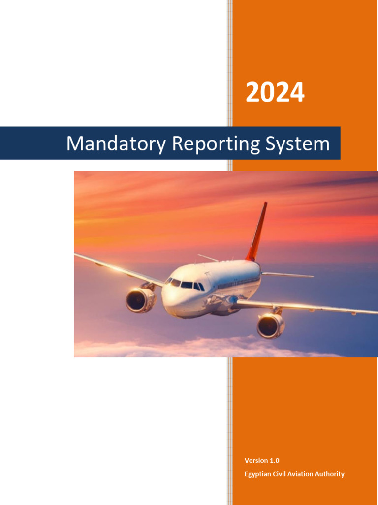 Egyptian Aviation Mandatory Reporting Guide | PDF | Aviation | Aviation ...