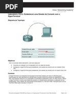 Download Estabelecer uma Sesso de Console com o HyperTerminal by Ramon Teixeira SN96433105 doc pdf