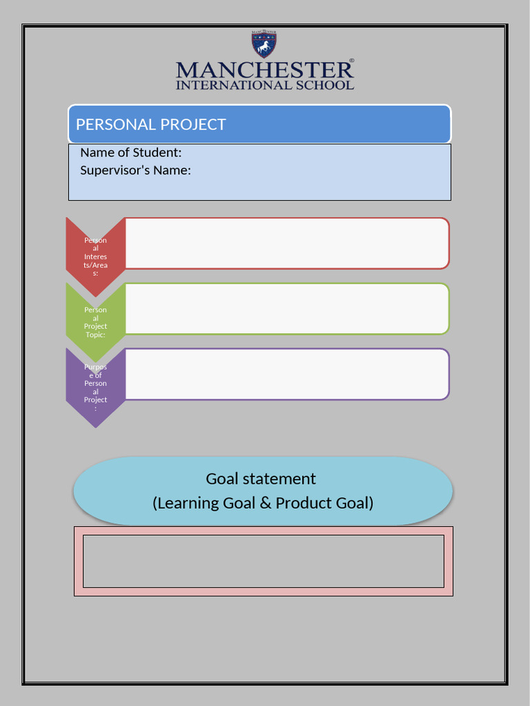 Personal Project - Doc 1 | PDF