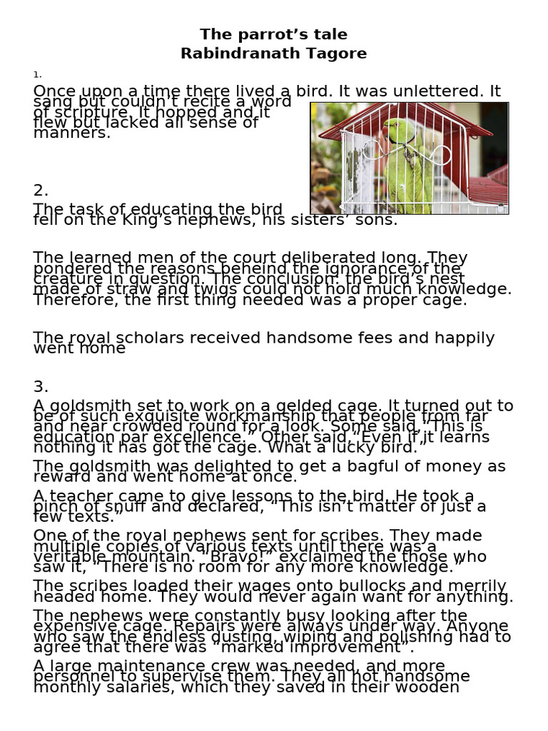 The Parrot | PDF