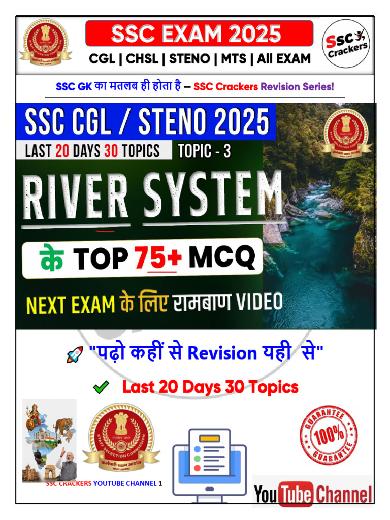 Topic-3 River System | PDF