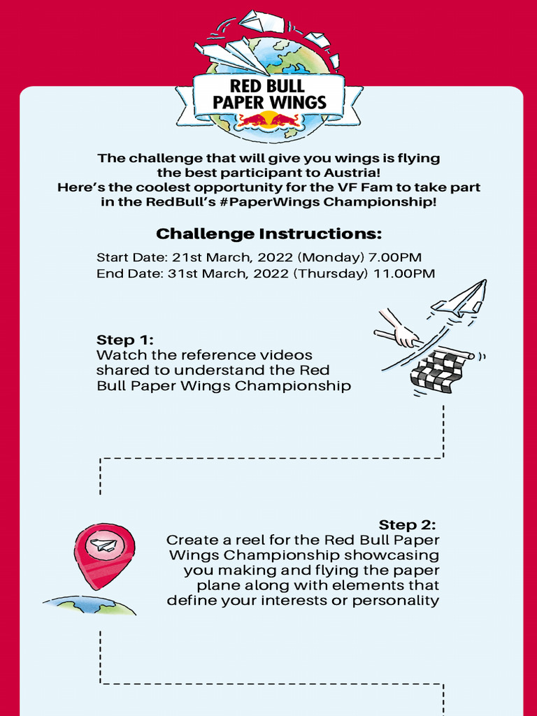 Red Bull Paper Wings Challenge 2022 | PDF