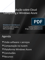 Cloud-AAB308-Cloud Computing Windows Azure