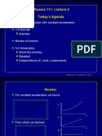 Gerak 1 Dimensi&Vector