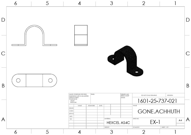 Technical Drawing Specifications and Details | PDF