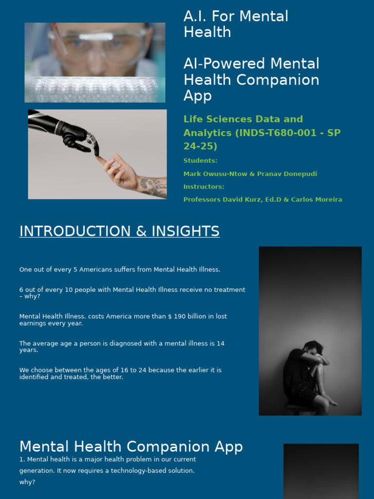 Final Group Project - InDS T680[51] - Read-Only | PDF | Mental Health ...