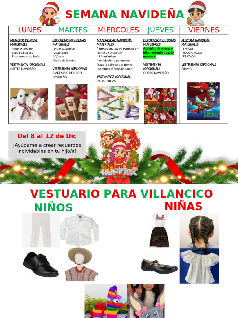 Semana Navideña | PDF