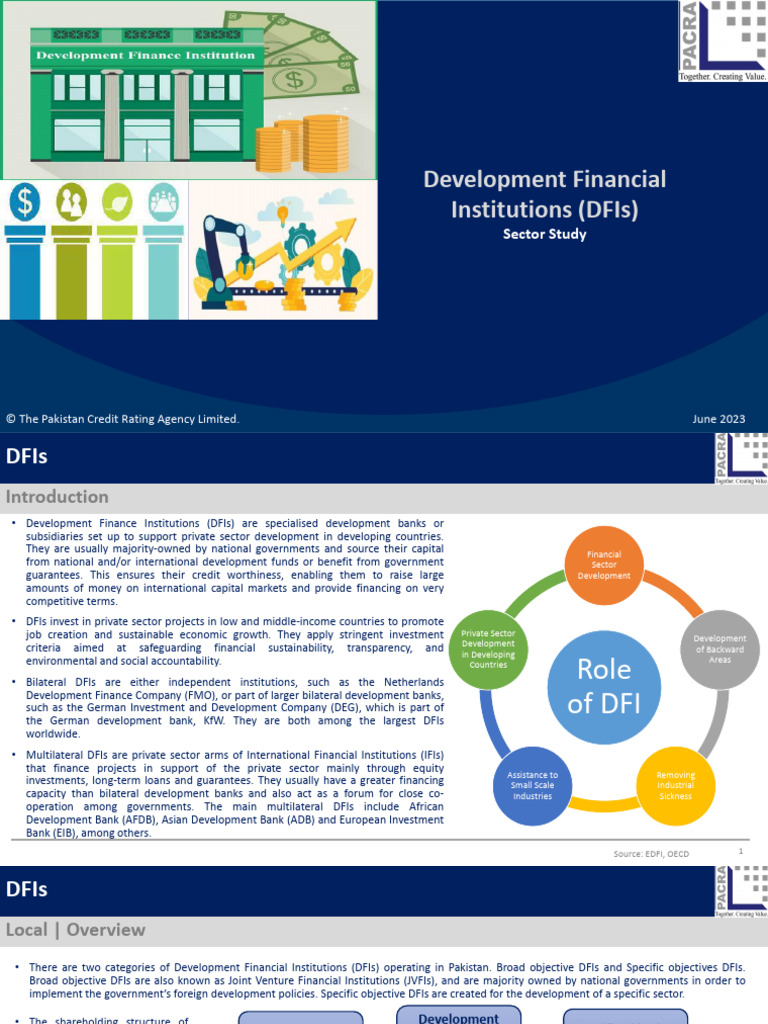 PACRA Research - DFIs - Jun'23 - 1686572533 | PDF | Official ...