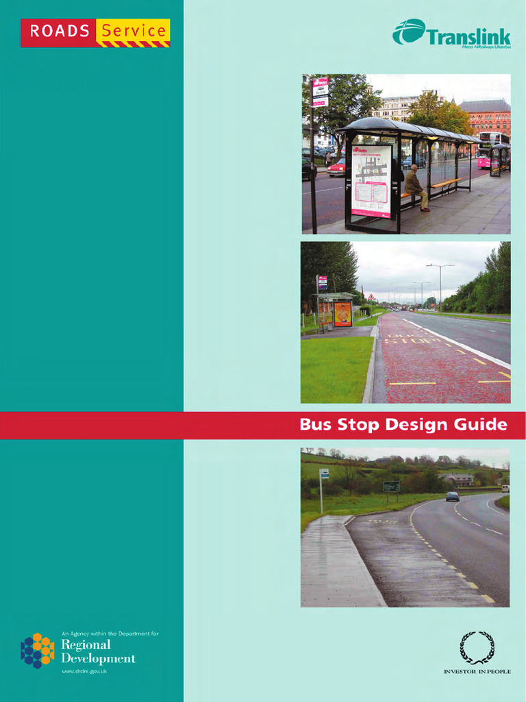 Comprehensive Bus Stop Design Guide | PDF | Bus | Accessibility