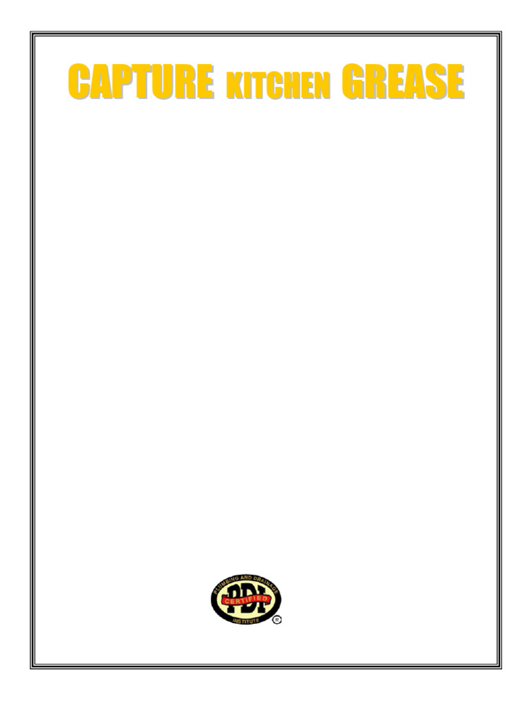 Poster1 Capture Kitchen Grease | PDF