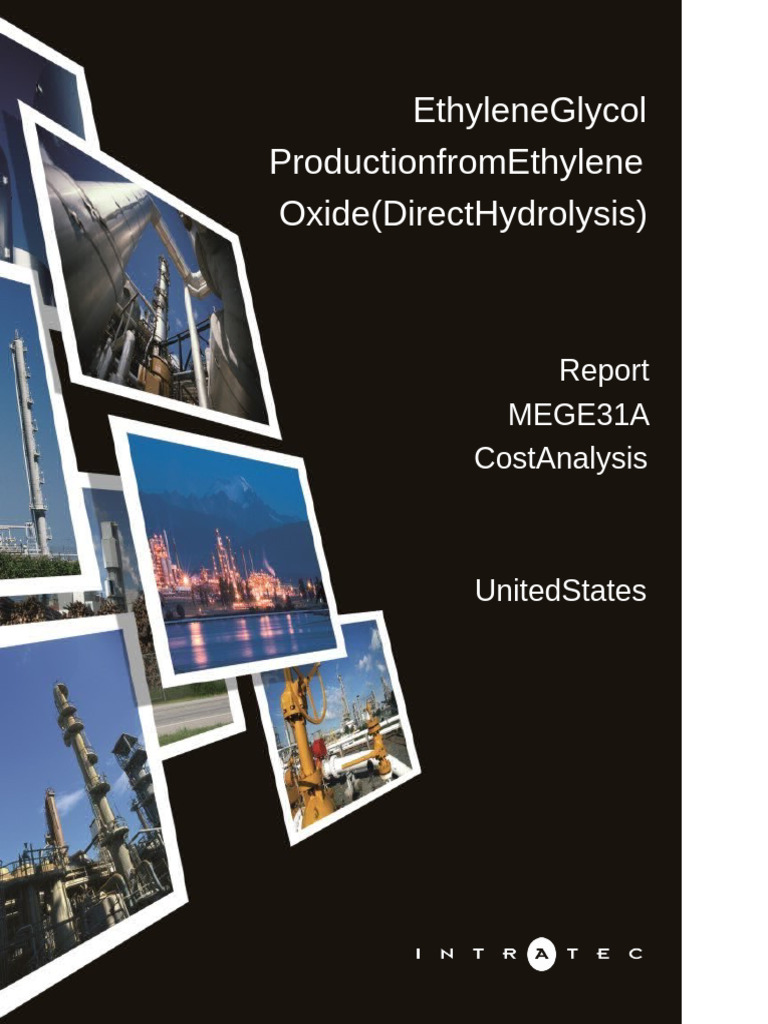 Cost Analysis of Ethylene Glycol Production | PDF