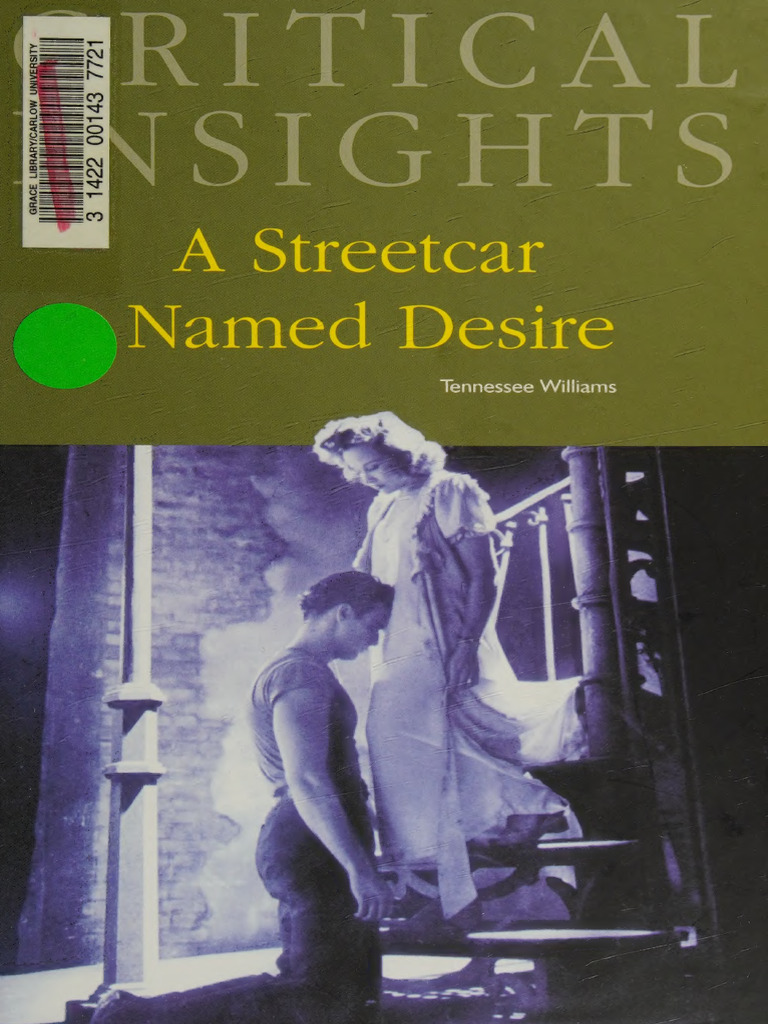 洋書 Tennessee Williams: Critical Essays Critical Essays on A Streetcar Named Desire | PDF
