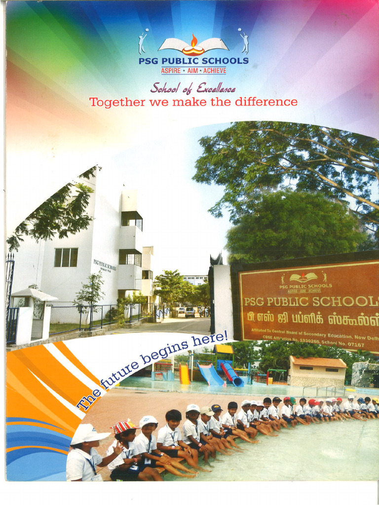 PSG Public School Brochure | PDF