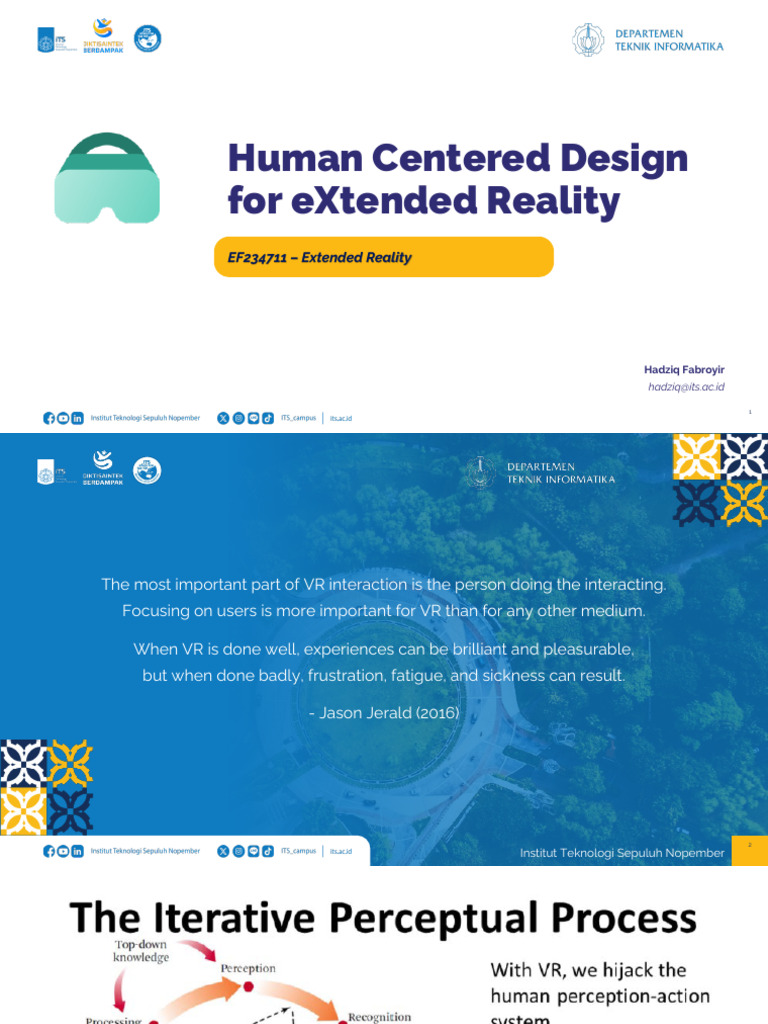 12 - Human Centered Design For XR | PDF | Perception | Mental Processes
