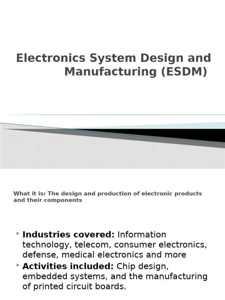 Presentation2 ESDM | PDF