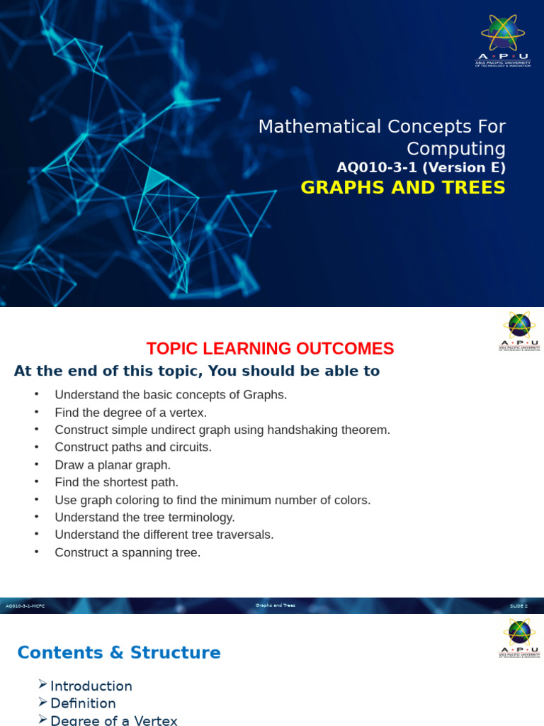 7. Graphs and Trees | PDF | Vertex (Graph Theory) | Graph Theory